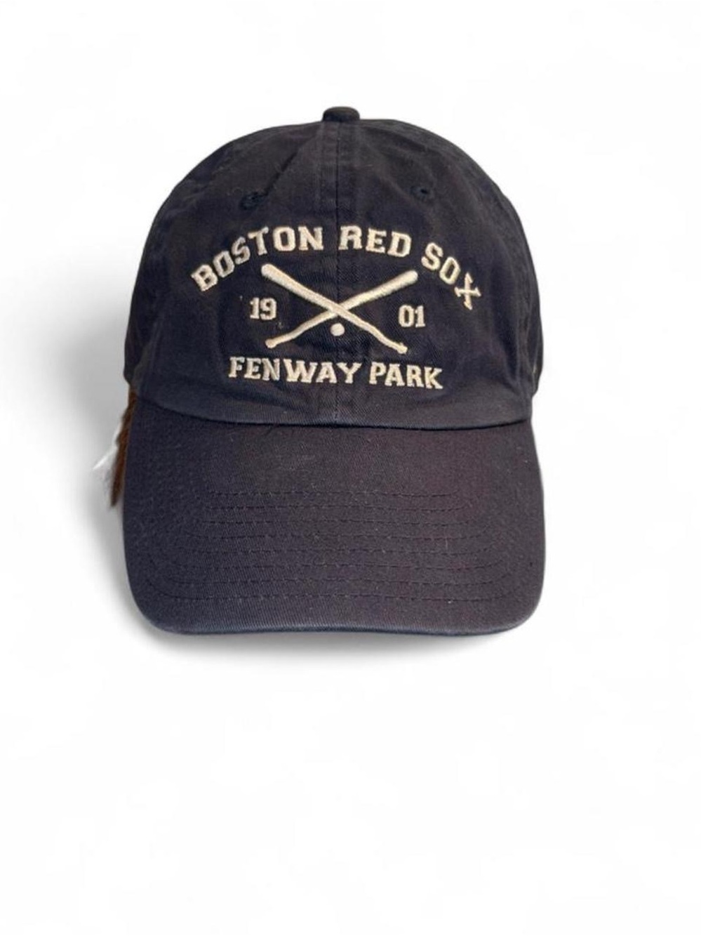 47 Brand Boston Red Sox Fenway Park Hat - Black with Cream Embroidery